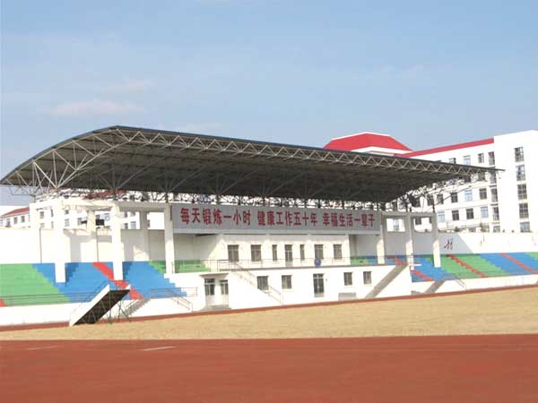 古交操场看台网架工程